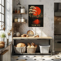 Tokyo Sunrise Art Print: Cultural and Heritage Poster PosterGoat
