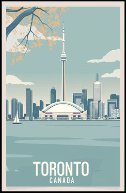 Toronto Skyline Tranquility Urban or Cityscape Poster PosterGoat