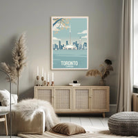 Toronto Skyline Tranquility Urban or Cityscape Poster PosterGoat