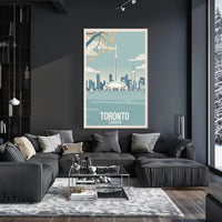 Toronto Skyline Tranquility Urban or Cityscape Poster PosterGoat