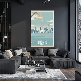 Toronto Skyline Tranquility Urban or Cityscape Poster PosterGoat
