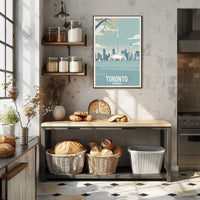 Toronto Skyline Tranquility Urban or Cityscape Poster PosterGoat