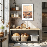 Toulouse Rooftops & Architecture Travel Poster PosterGoat