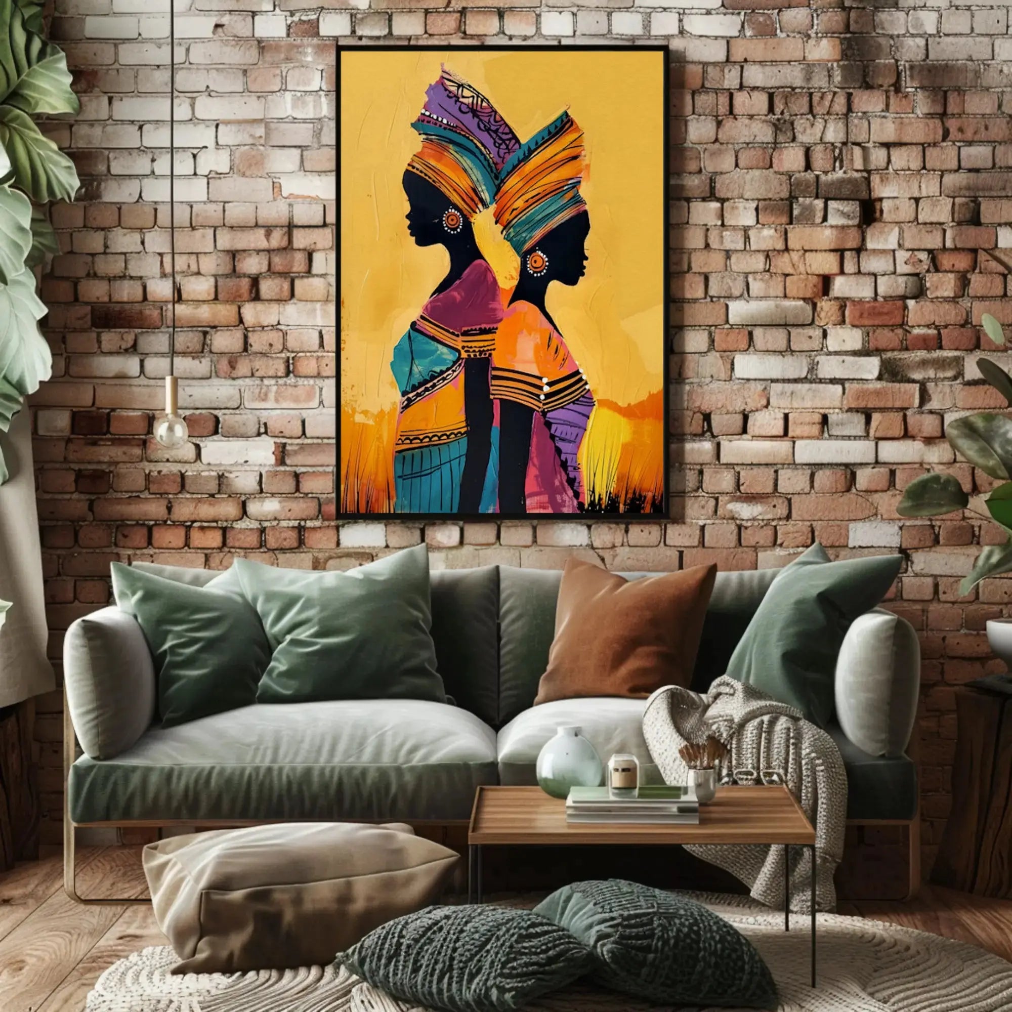 Traditional African Attire Cultural Heritage Poster PosterGoat
