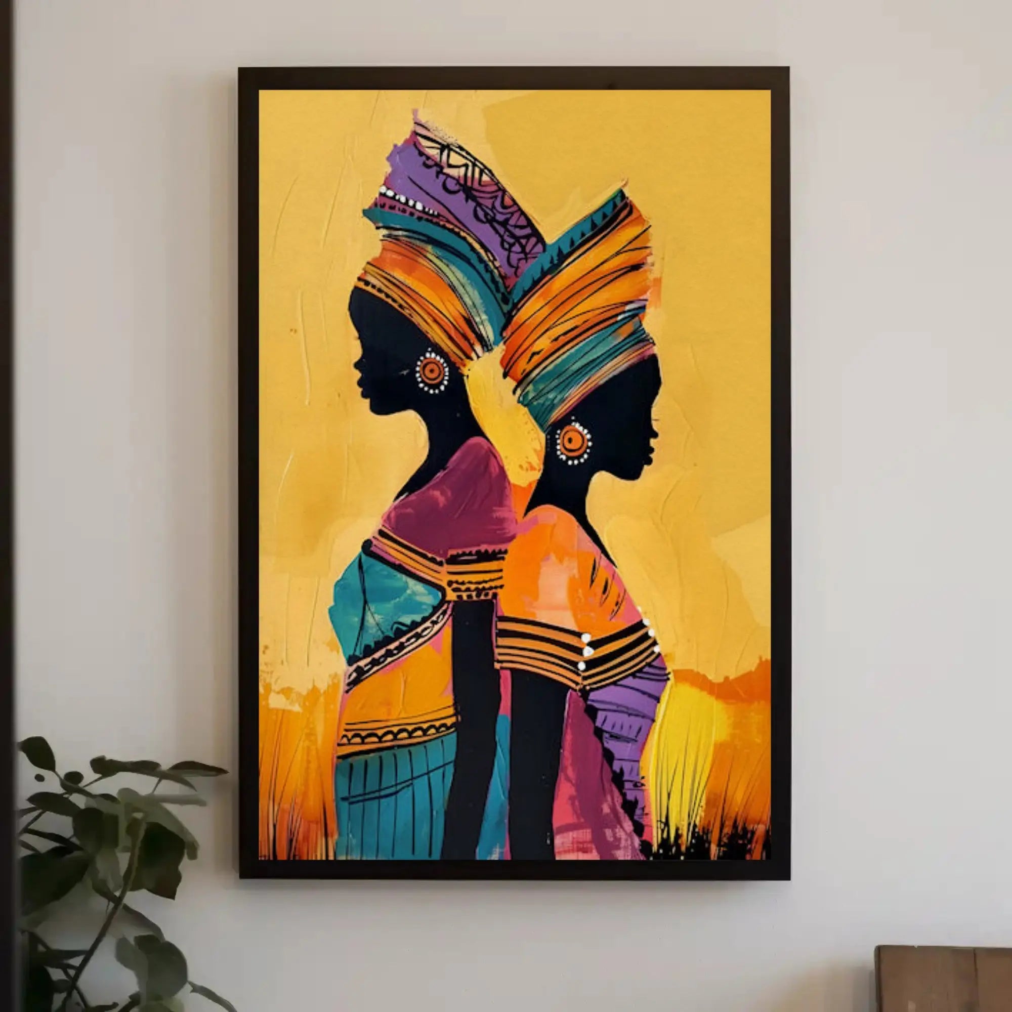 Traditional African Attire Cultural Heritage Poster PosterGoat