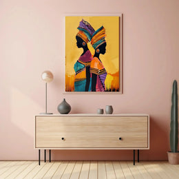 Traditional African Attire Cultural Heritage Poster PosterGoat