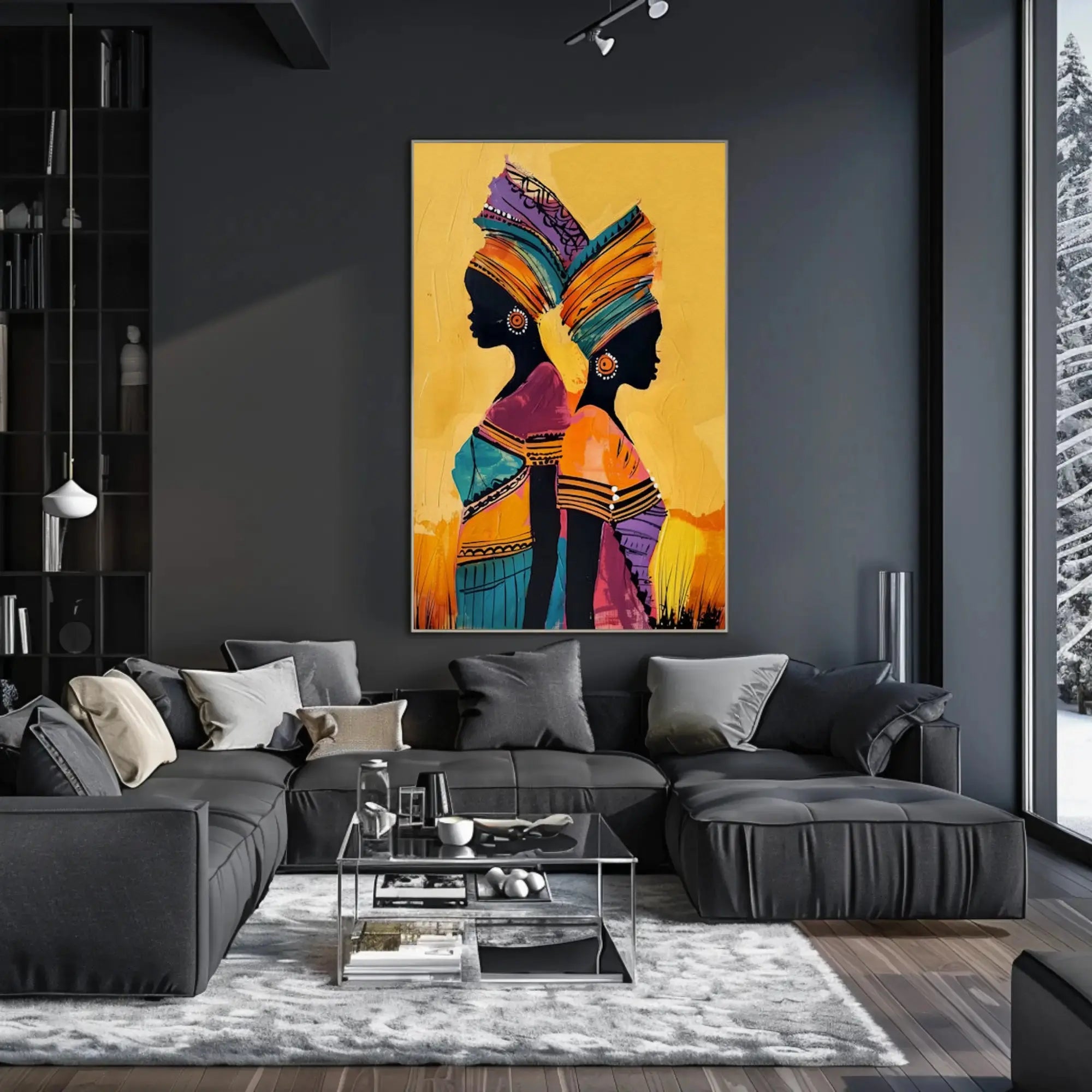 Traditional African Attire Cultural Heritage Poster PosterGoat