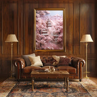 Traditional East Asian Cherry Blossoms Poster Cultural or Heritage Poster PosterGoat