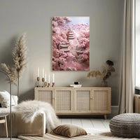 Traditional East Asian Cherry Blossoms Poster Cultural or Heritage Poster PosterGoat