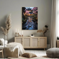 Traditional Japanese Garden Serenity Cultural or Heritage Poster PosterGoat
