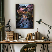Traditional Japanese Garden Serenity Cultural or Heritage Poster PosterGoat