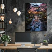 Traditional Japanese Garden Serenity Cultural or Heritage Poster PosterGoat
