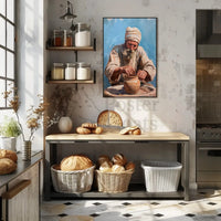 Traditional Pottery Craftsmanship Heritage Poster PosterGoat