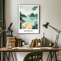 Tranquil Iriomote Island Escape Travel Poster PosterGoat