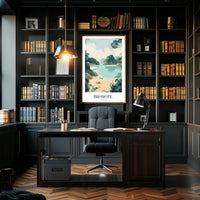 Tranquil Iriomote Island Escape Travel Poster PosterGoat