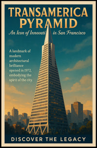 Transamerica Pyramid - An Icon Of Poster PosterGoat