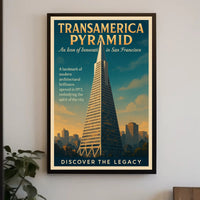 Transamerica Pyramid - An Icon Of Poster PosterGoat