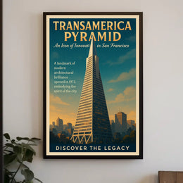 Transamerica Pyramid - An Icon Of Poster PosterGoat