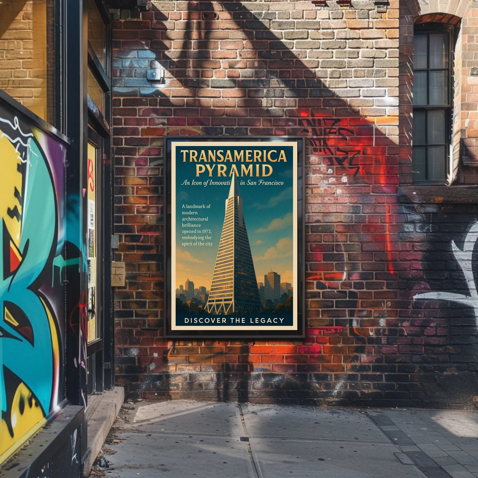Transamerica Pyramid - An Icon Of Poster PosterGoat