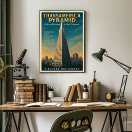 Transamerica Pyramid - An Icon Of Poster PosterGoat
