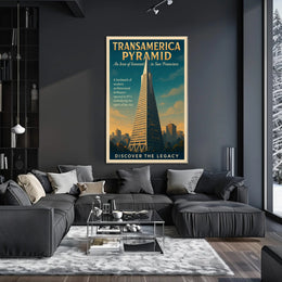 Transamerica Pyramid - An Icon Of Poster PosterGoat