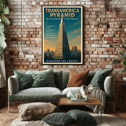 Transamerica Pyramid - An Icon Of Poster PosterGoat