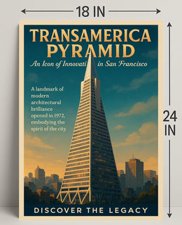 Transamerica Pyramid - An Icon Of Poster PosterGoat