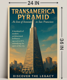 Transamerica Pyramid - An Icon Of Poster PosterGoat