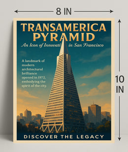 Transamerica Pyramid - An Icon Of Poster PosterGoat