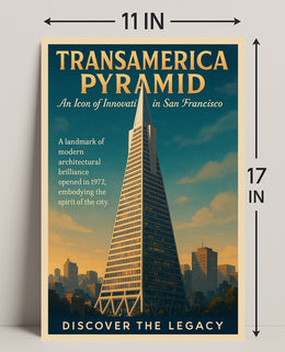 Transamerica Pyramid - An Icon Of Poster PosterGoat