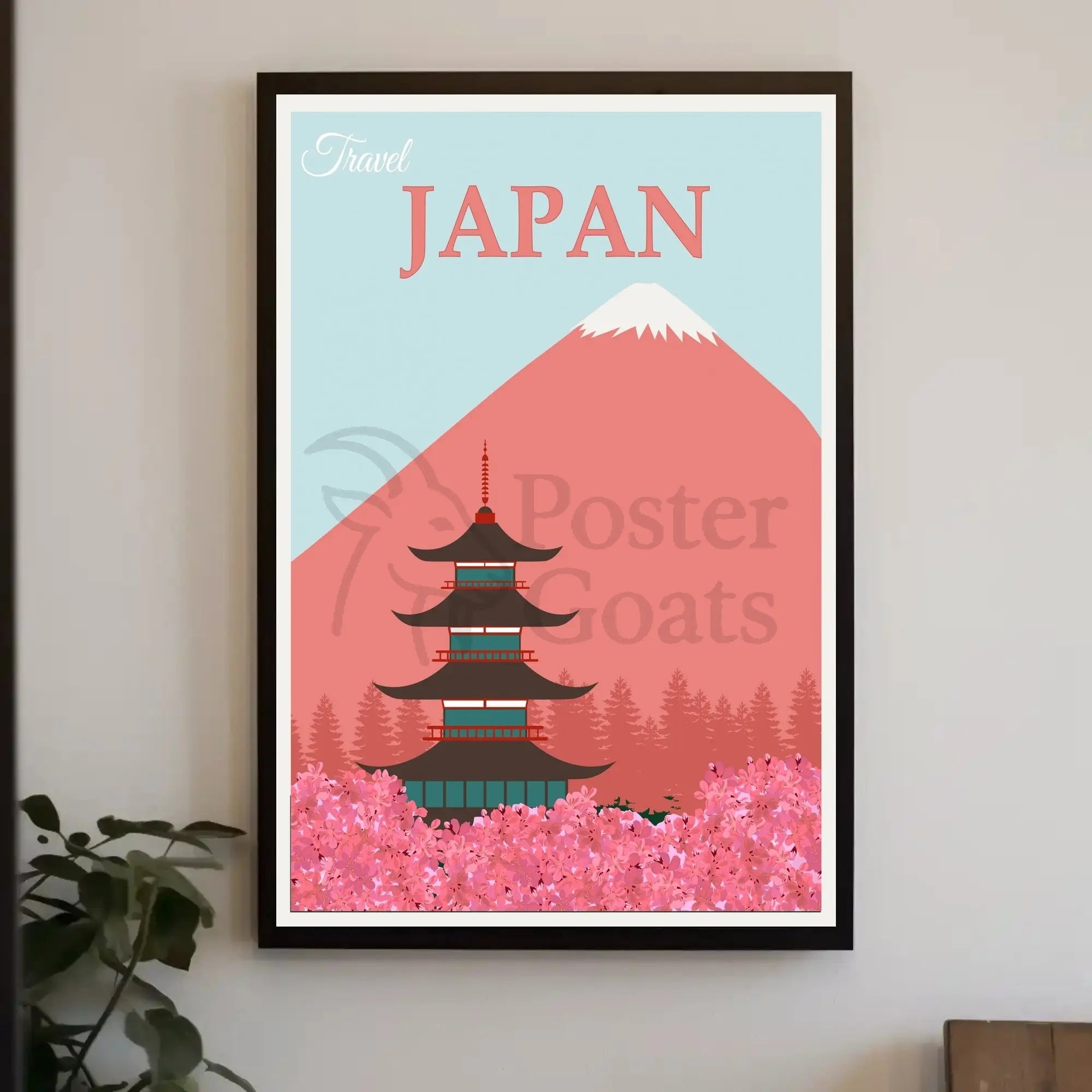 Travel Japan: Cultural and Scenic Highlights Travel Poster PosterGoat