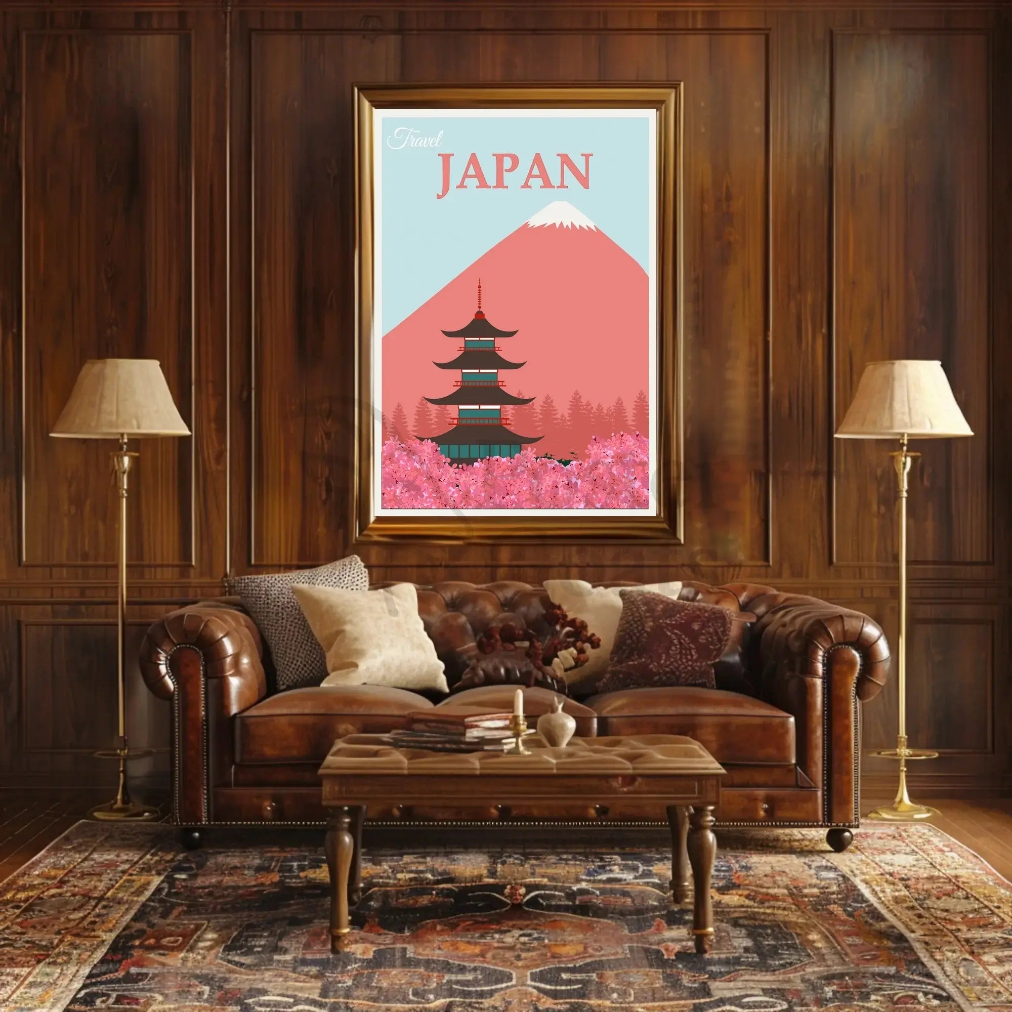 Travel Japan: Cultural and Scenic Highlights Travel Poster PosterGoat