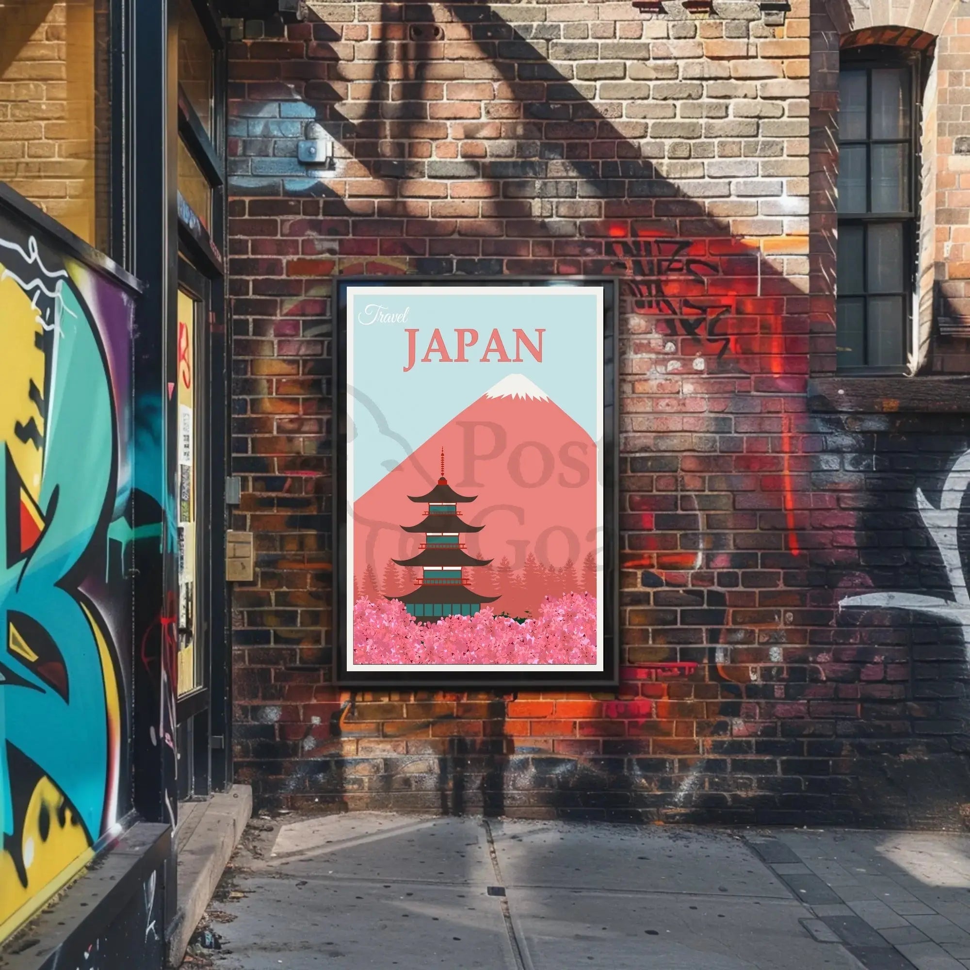 Travel Japan: Cultural and Scenic Highlights Travel Poster PosterGoat