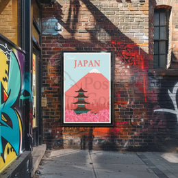 Travel Japan: Cultural and Scenic Highlights Travel Poster PosterGoat