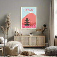 Travel Japan: Cultural and Scenic Highlights Travel Poster PosterGoat