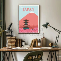 Travel Japan: Cultural and Scenic Highlights Travel Poster PosterGoat