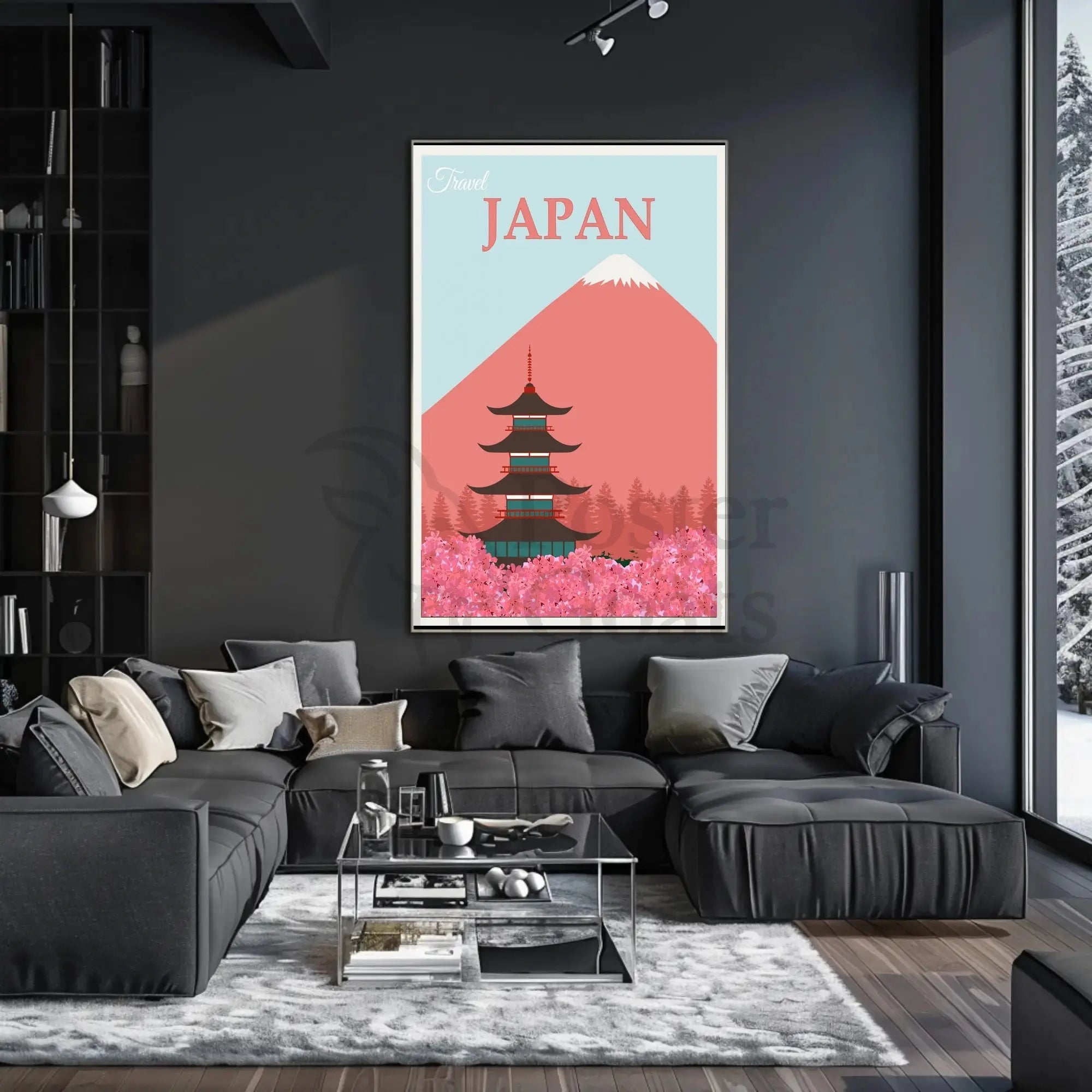 Travel Japan: Cultural and Scenic Highlights Travel Poster PosterGoat