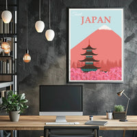 Travel Japan: Cultural and Scenic Highlights Travel Poster PosterGoat
