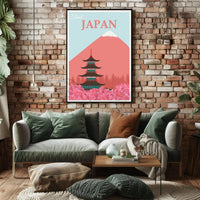 Travel Japan: Cultural and Scenic Highlights Travel Poster PosterGoat
