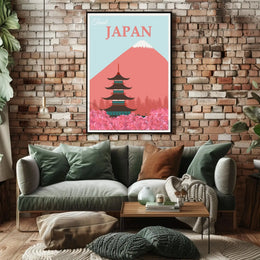 Travel Japan: Cultural and Scenic Highlights Travel Poster PosterGoat