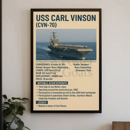 Travel Poster with Ship in the Ocean Artwork for Home Decor PosterGoat