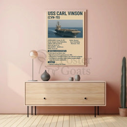 Travel Poster with Ship in the Ocean Artwork for Home Decor PosterGoat