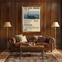 Travel Poster with Ship in the Ocean Artwork for Home Decor PosterGoat