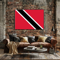 Trinidad and Tobago Flag Country Flag Poster PosterGoat