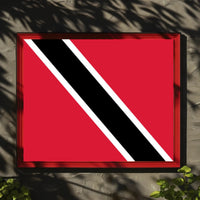 Trinidad and Tobago Flag Country Flag Poster PosterGoat
