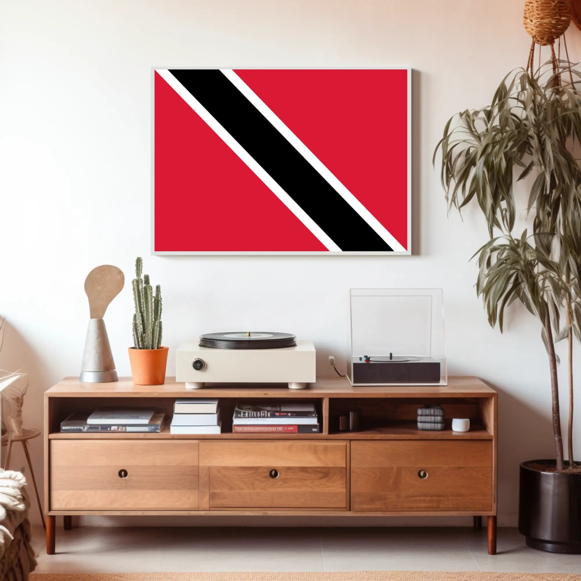 Trinidad and Tobago Flag Country Flag Poster PosterGoat