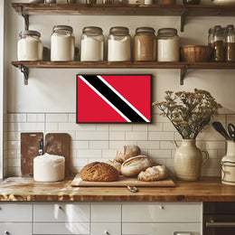 Trinidad and Tobago Flag Country Flag Poster PosterGoat