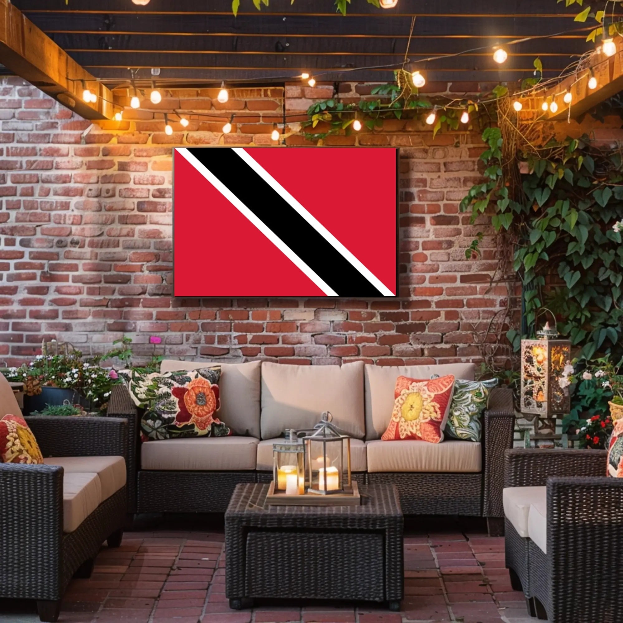 Trinidad and Tobago Flag Country Flag Poster PosterGoat