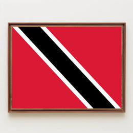 Trinidad and Tobago Flag Country Flag Poster PosterGoat