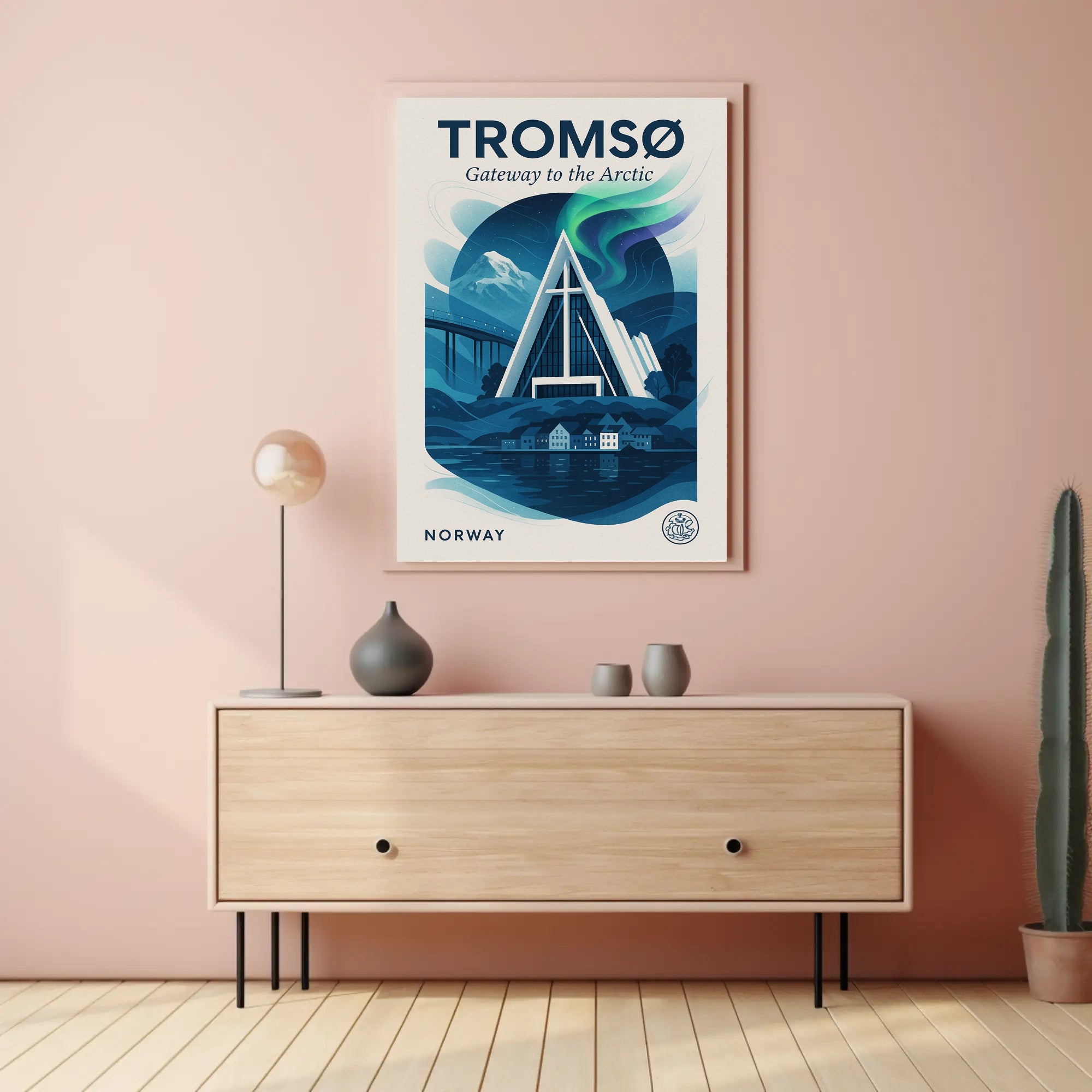 Tromsø Gateway To The Arctic Poster PosterGoat